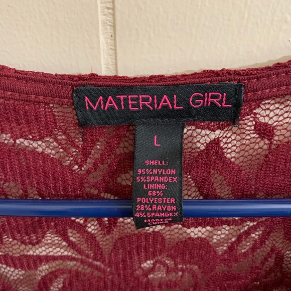 Woman’s dress, lace fit & flare dress, mini dress - Picture 3 of 6